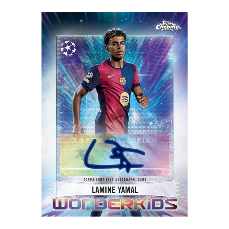 Topps Chrome UEFA Club Competitions 2024/25 – Hobby Box