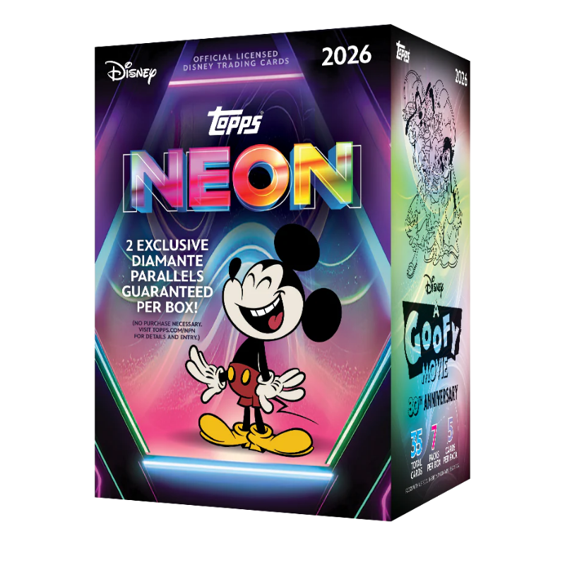 Topps Disney Neon 2026 – Value Box (EN)