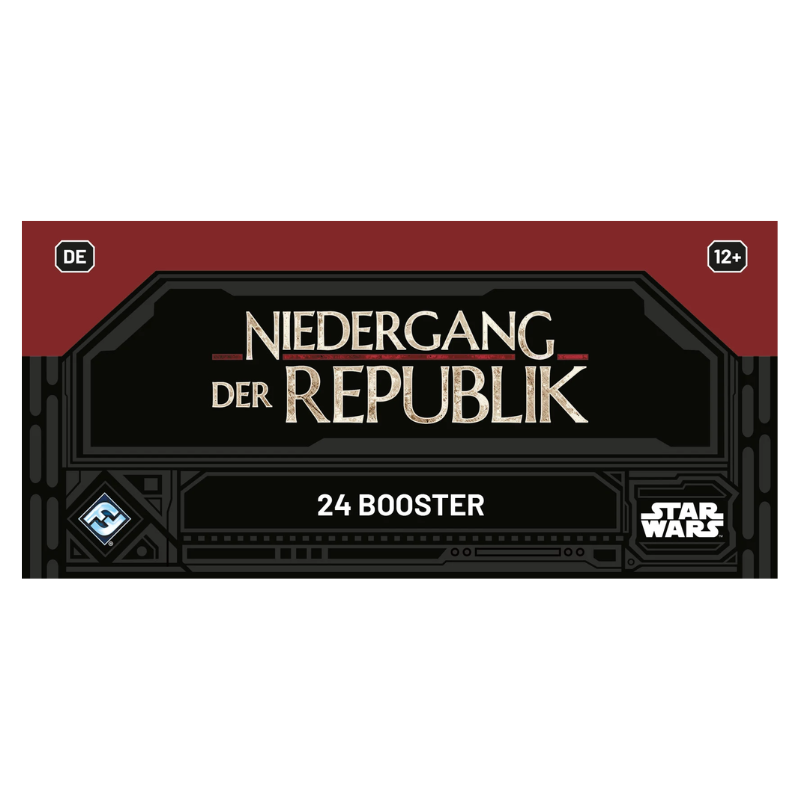 Star Wars: Unlimited – Niedergang der Republik – Booster Display (DE)