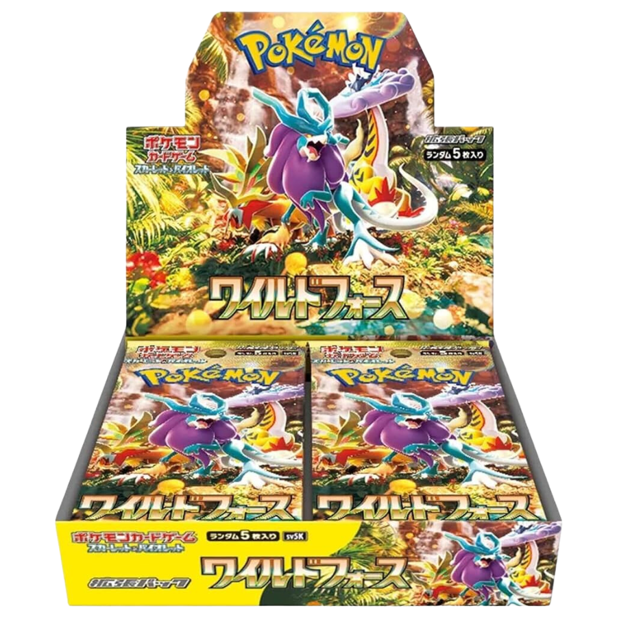 Pokémon – Wild Force – SV5K – Booster Box Display (JP)