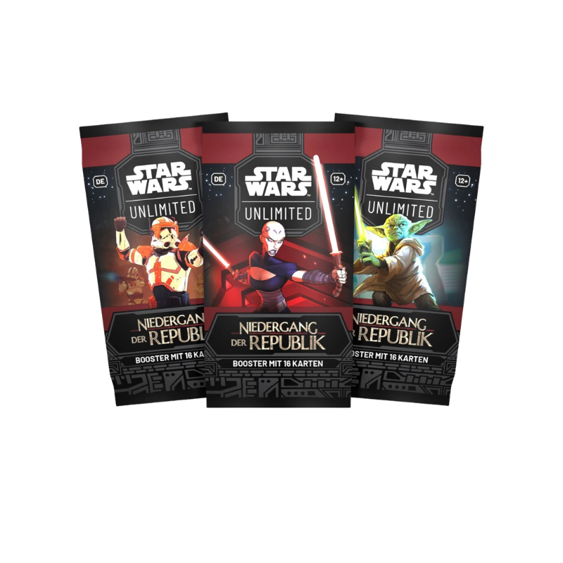 Star Wars: Unlimited – Niedergang der Republik – Booster (DE)