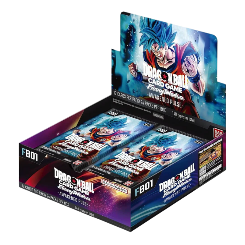 Dragon Ball Super Card Game – Fusion World – FB01: Awakened Pulse – Booster Display (EN)
