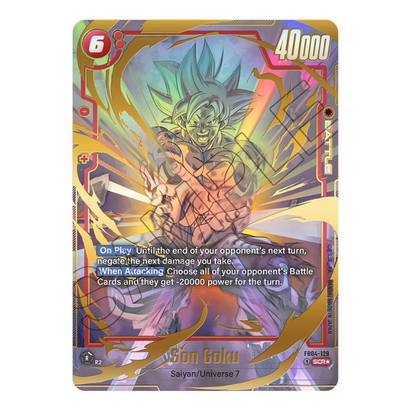 Dragon Ball Super Card Game – Fusion World – FB04: Ultra Limit – Booster Display (EN)