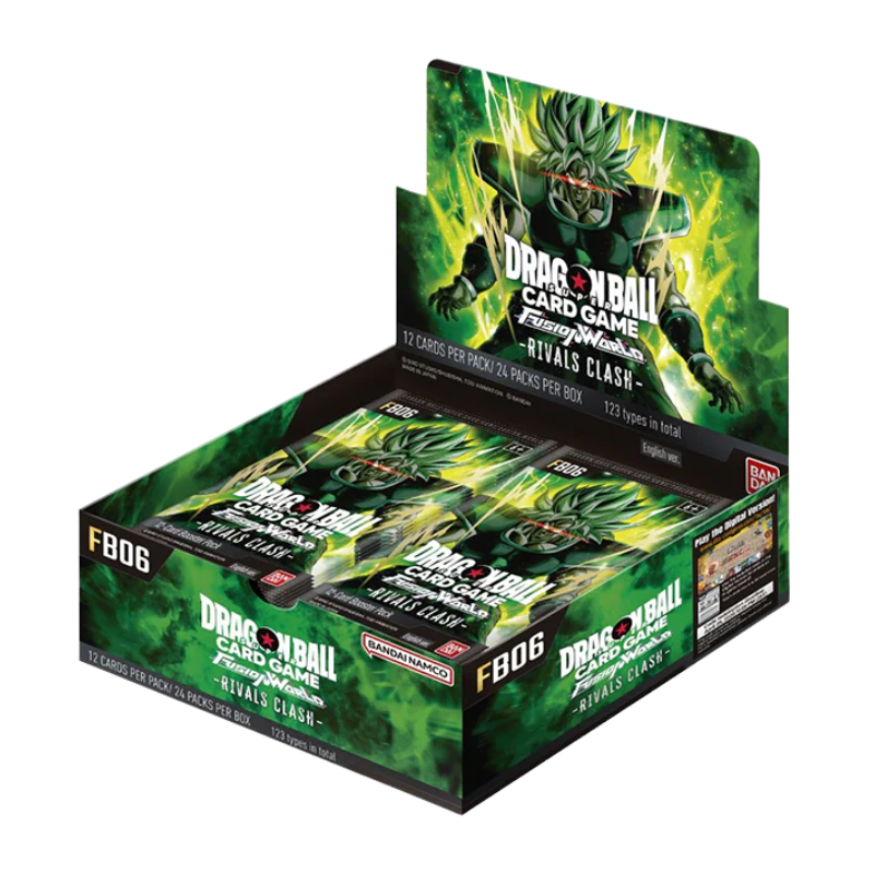 Dragon Ball Super Card Game – Fusion World – FB06: Rivals Clash – Booster Display (EN)