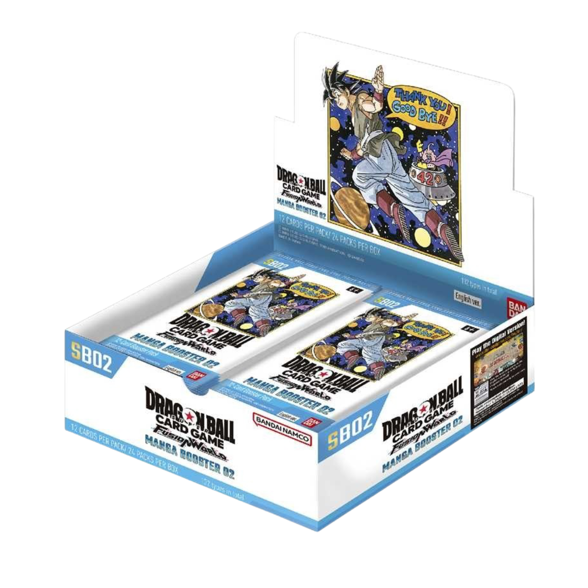 Dragon Ball Super Card Game – Fusion World – SB02: Manga Booster Vol. 2 – Booster Display (EN)