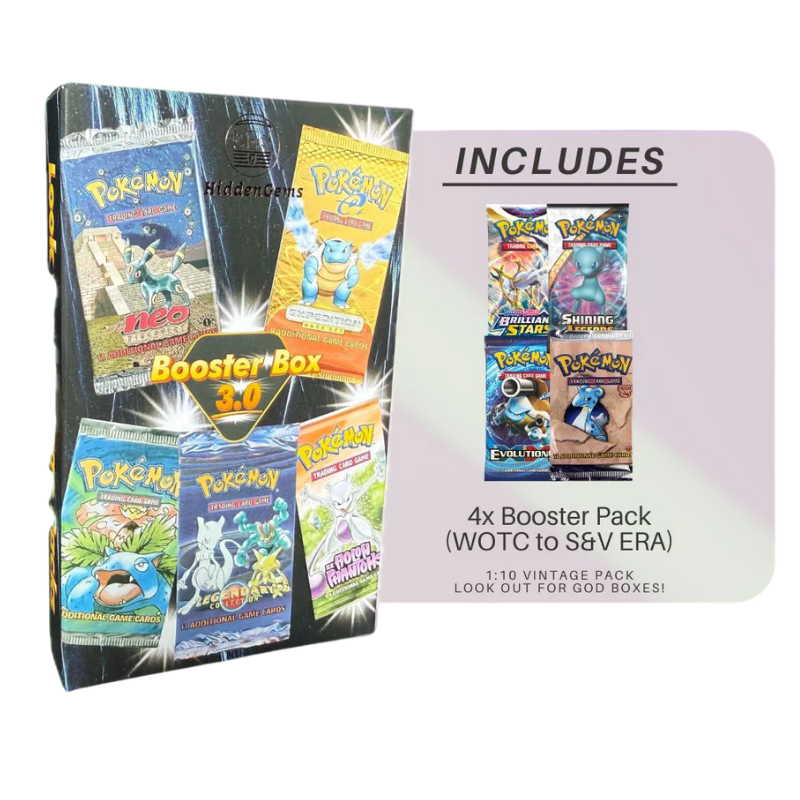 Hidden Gems Pokémon Booster Box 3.0