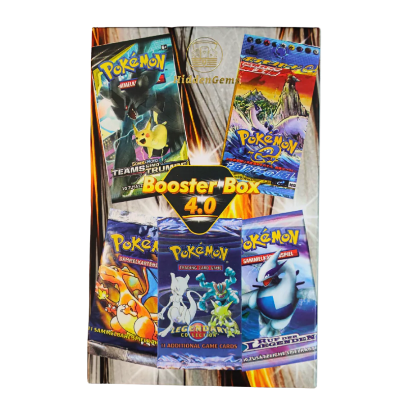 Hidden Gems Pokémon Booster Box 4.0