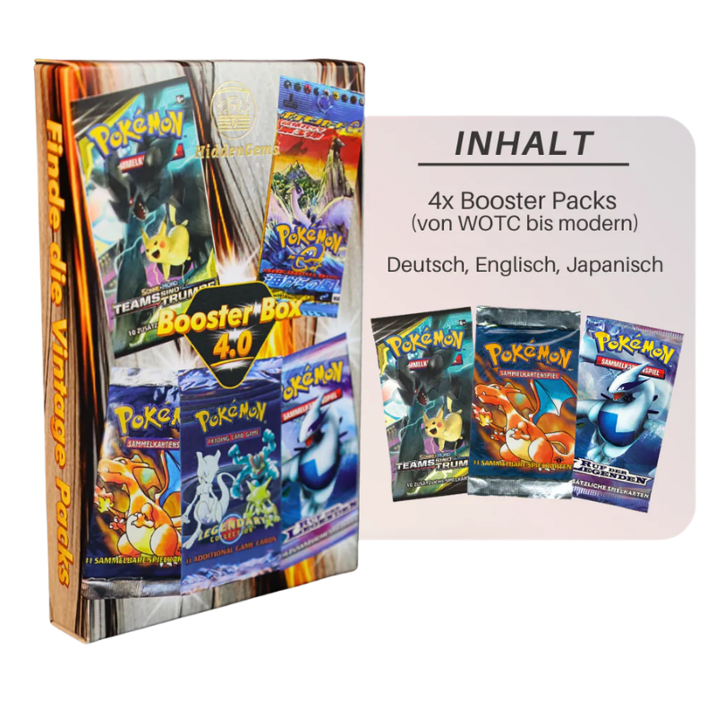 Hidden Gems Pokémon Booster Box 4.0