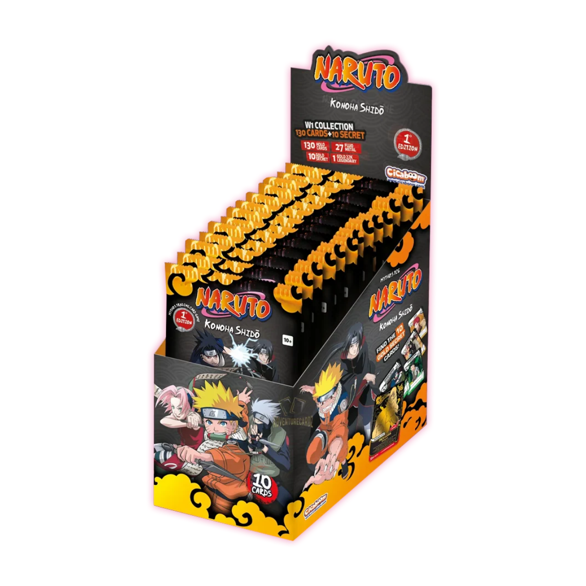 Naruto Mythos TCG – Konoha Shido – Booster Display First Edition (EN)