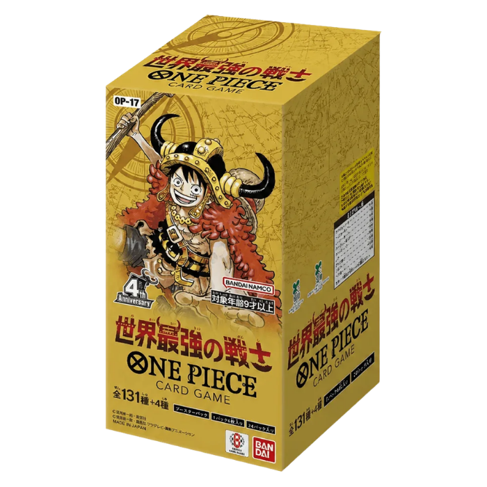 One Piece Card Game – OP17 – The World's Strongest Warriors – Booster Display (JP)