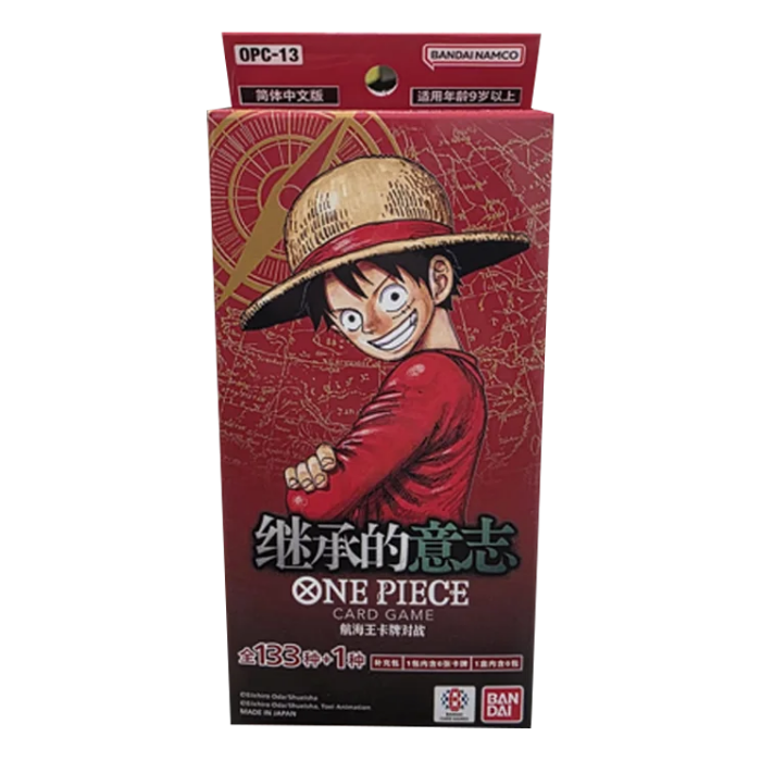One Piece Card Game – OPC13 – Carrying On His Will – Mini Box (S-CHN)