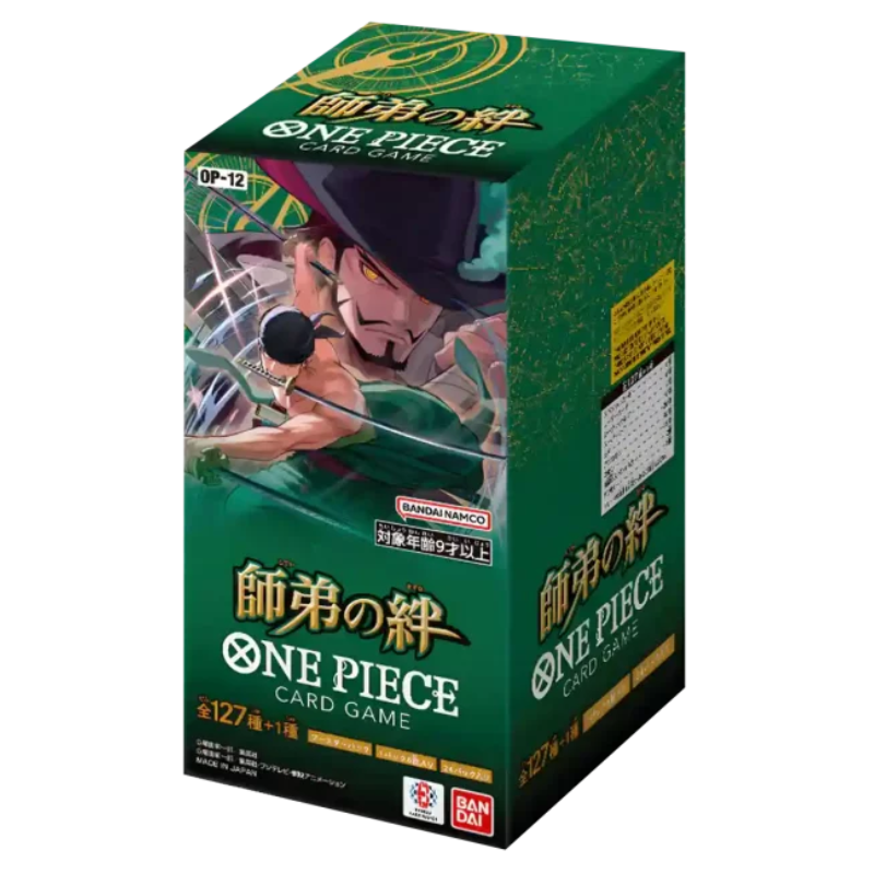 One Piece Card Game – OP12 – Bond Between Master and Disciple – Booste