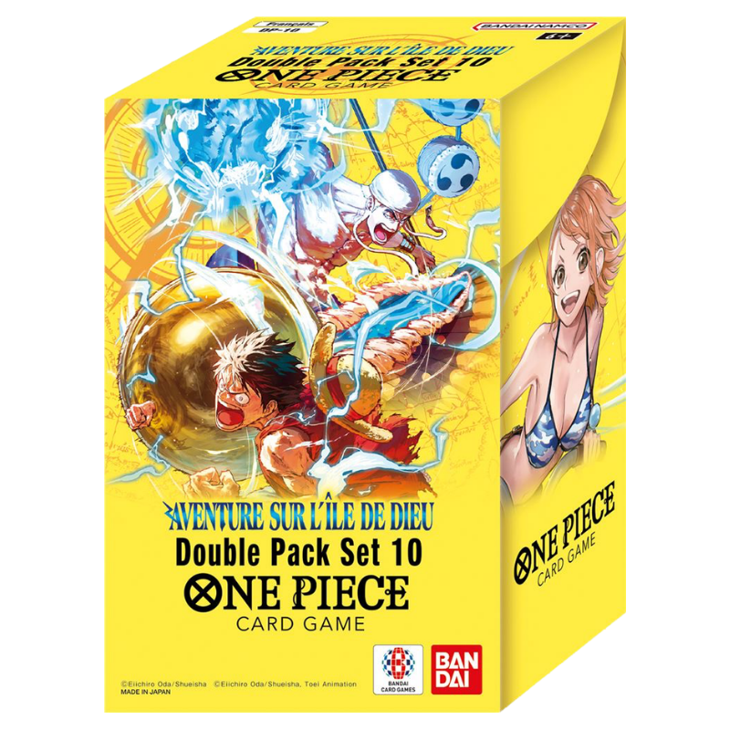 One Piece Card Game – DP10 – Adventure on Kami’s Island – Double Pack Set Vol.10 (EN)
