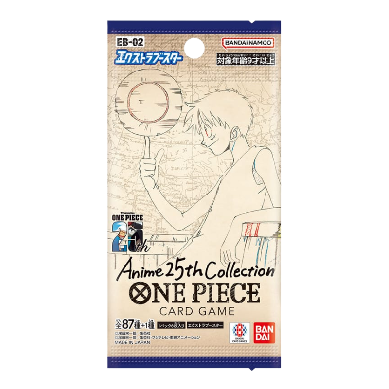 One Piece Card Game – EB02 – Anime 25th Collection – Booster (JP)