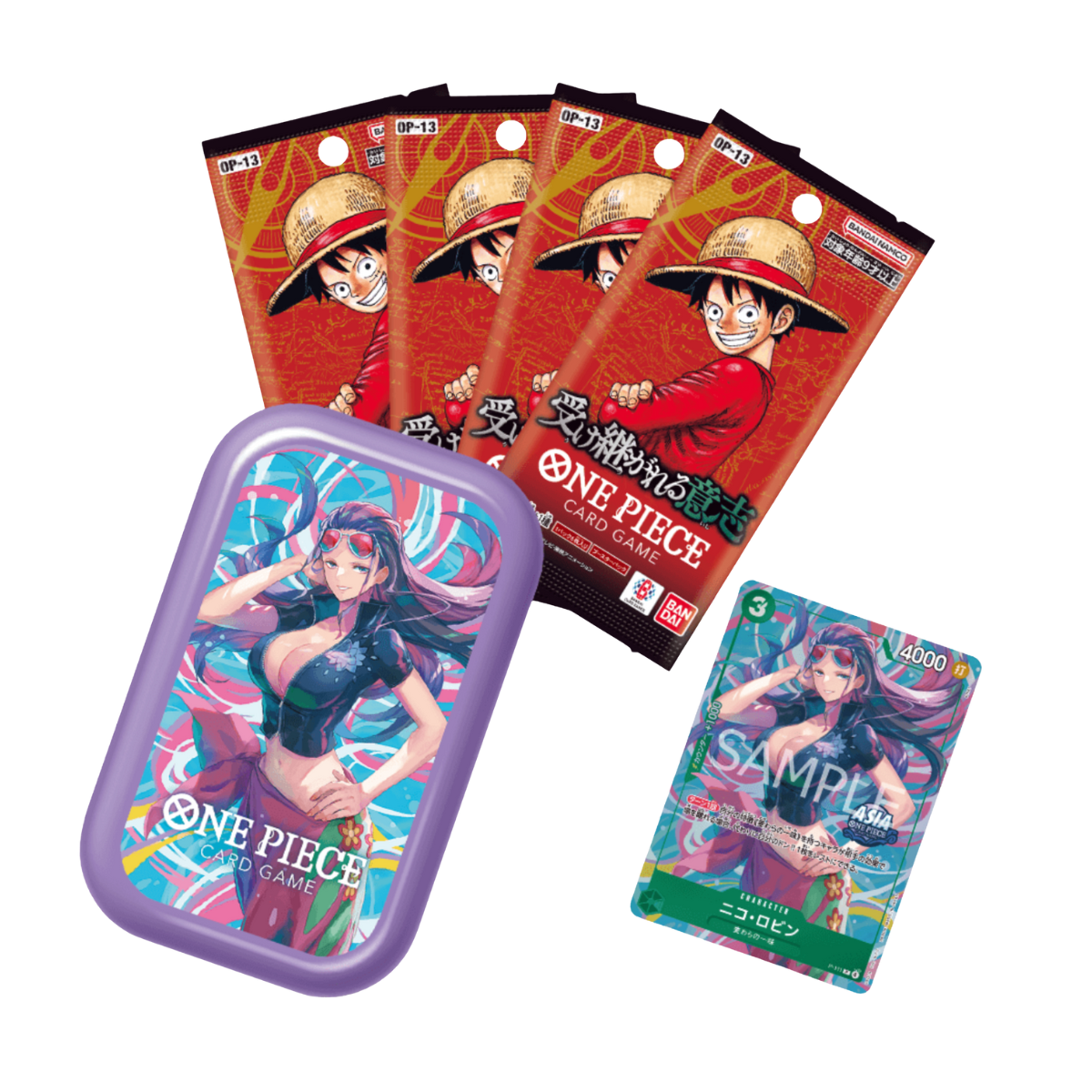 One Piece Card Game – Mini-Tin Pack Set Vol. 2 TS-02 – (JP)