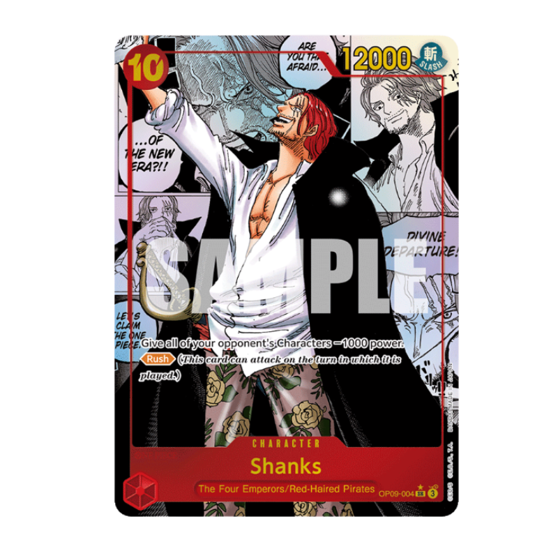 One Piece Card Game – OP09 – The Four Emperors – Booster Display (EN)