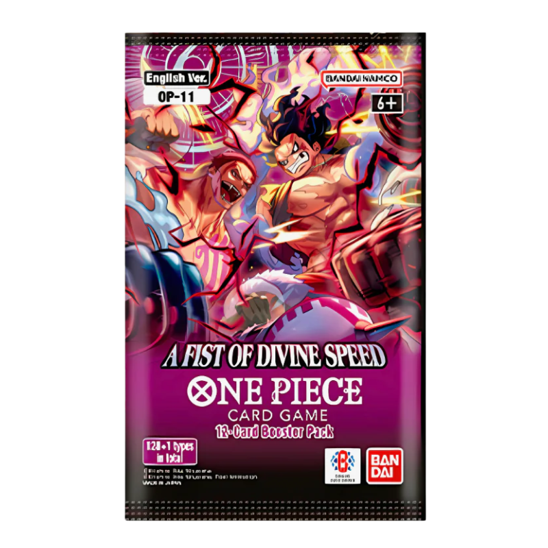 One Piece Card Game – OP11 – A Fist of Divine Speed – Booster (EN)