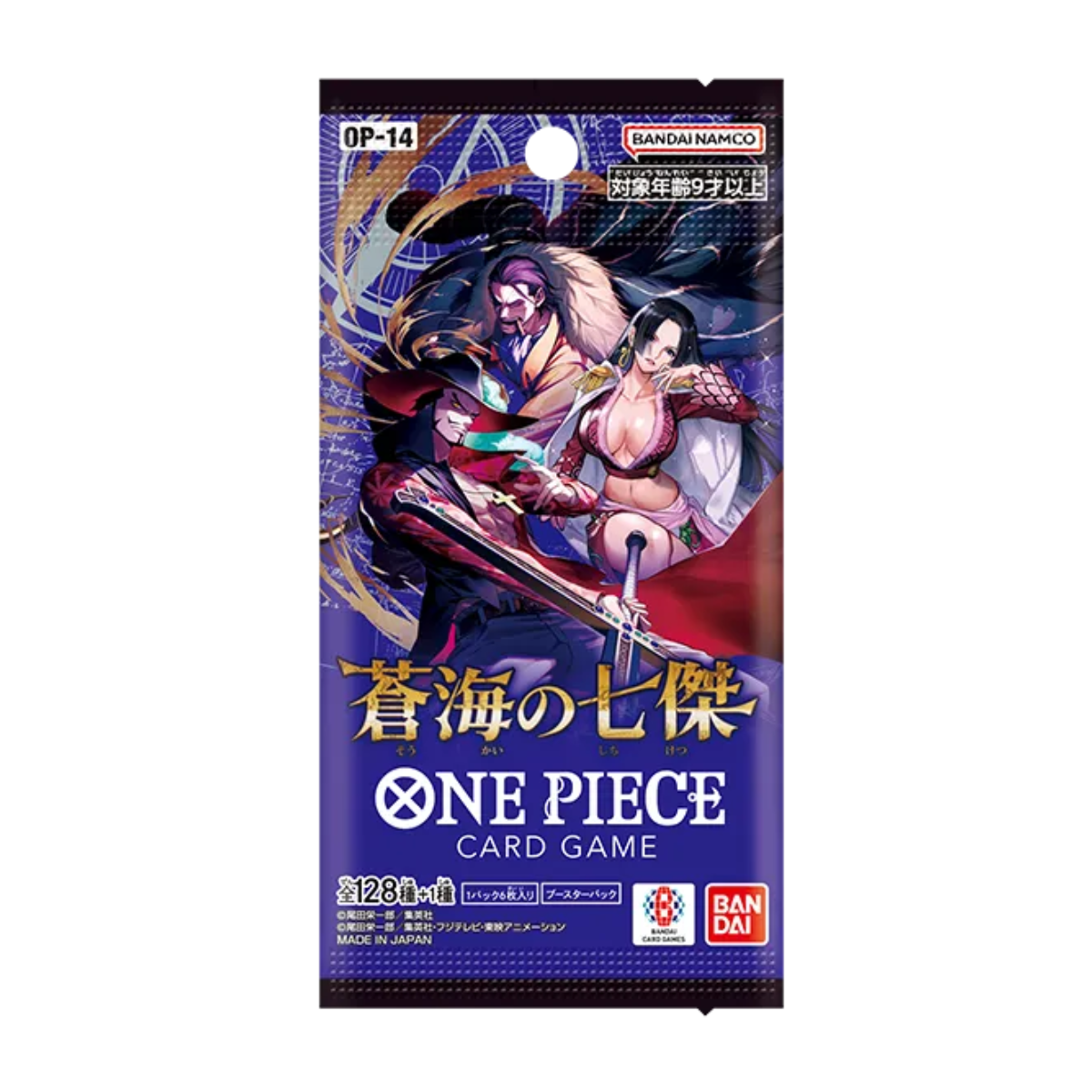 One Piece Card Game – OP14 – The Azure Sea’s Seven – Booster (JP)