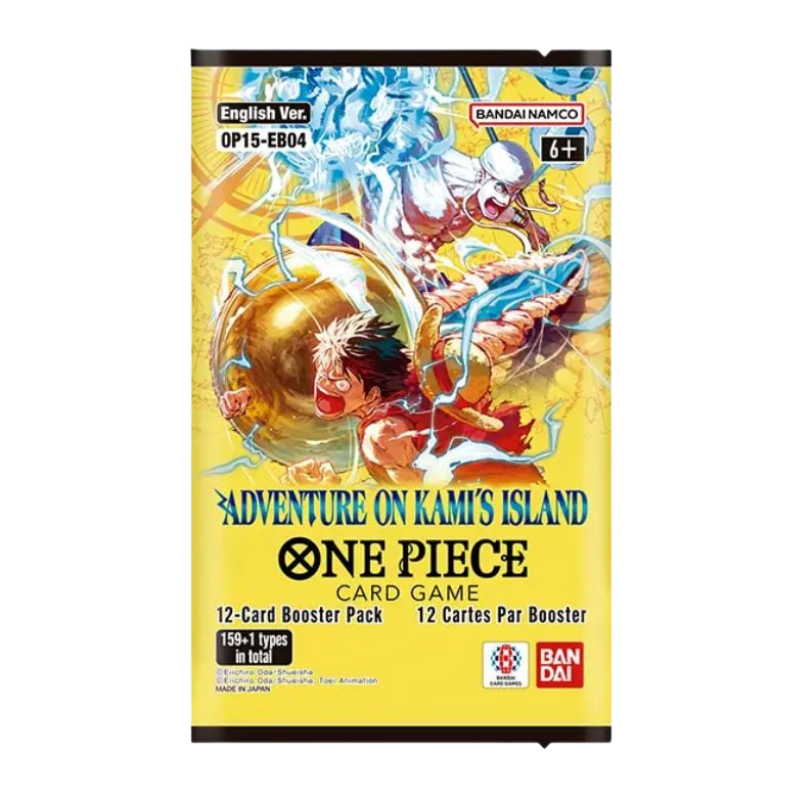 One Piece Card Game – OP15-EB04 – Adventure on Kami’s Island – Booster (EN)