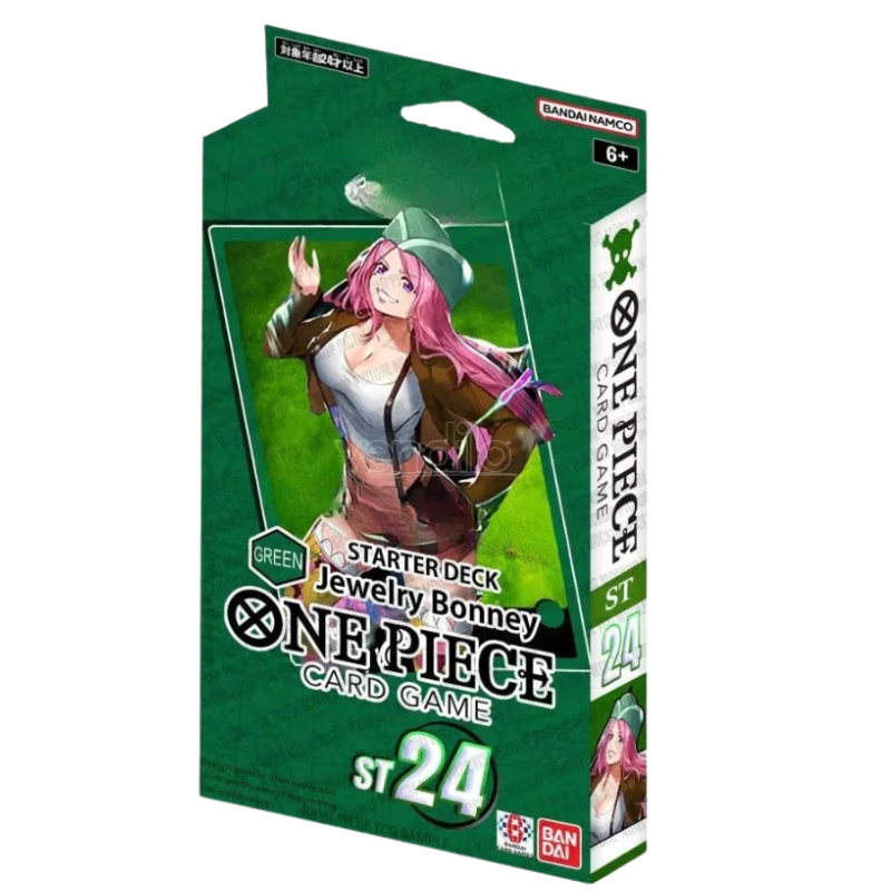 One Piece Card Game – Starter Deck ST-24 – GREEN Jewelry Bonney (EN