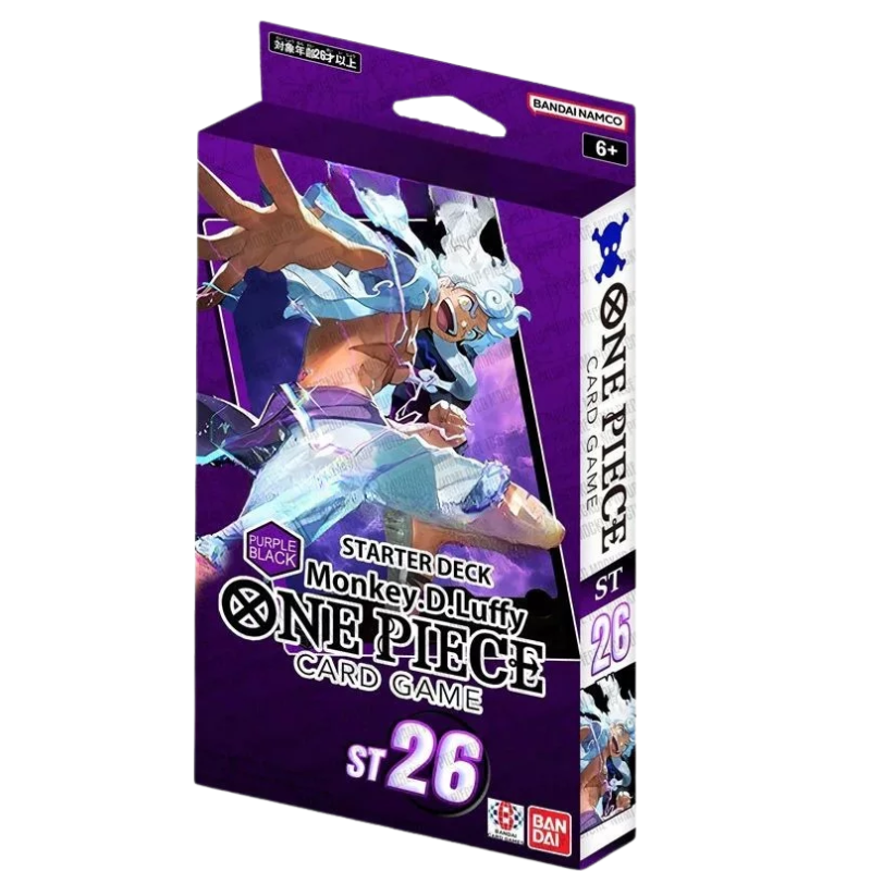 One Piece Card Game – Starter Deck ST-26 – PURPLE/BLACK Monkey D. Luffy (EN)