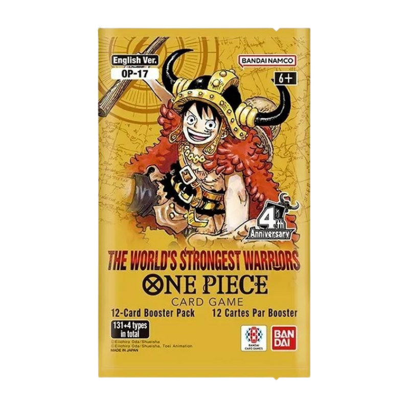 One Piece Card Game – OP17 – The World's Strongest Warriors – Booster (EN)