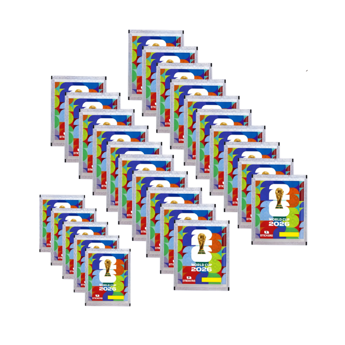 Panini FIFA World Cup 2026 – Sammelsticker Pack (7 Sticker)