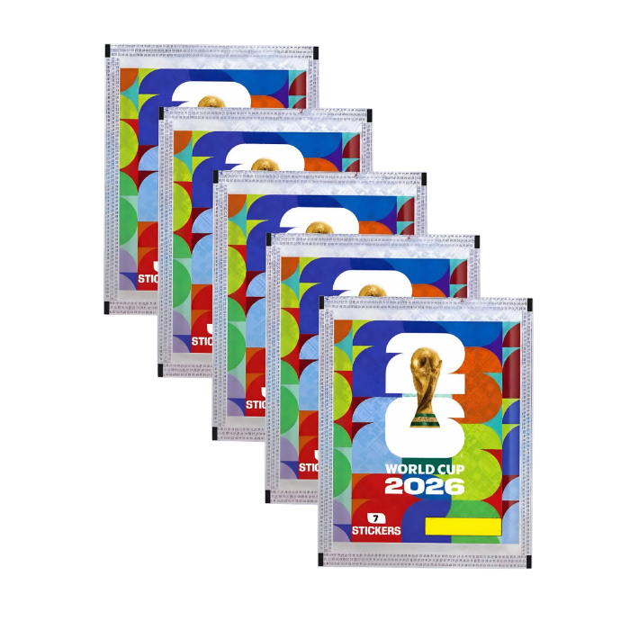 Panini FIFA World Cup 2026 – Sammelsticker Pack (7 Sticker)