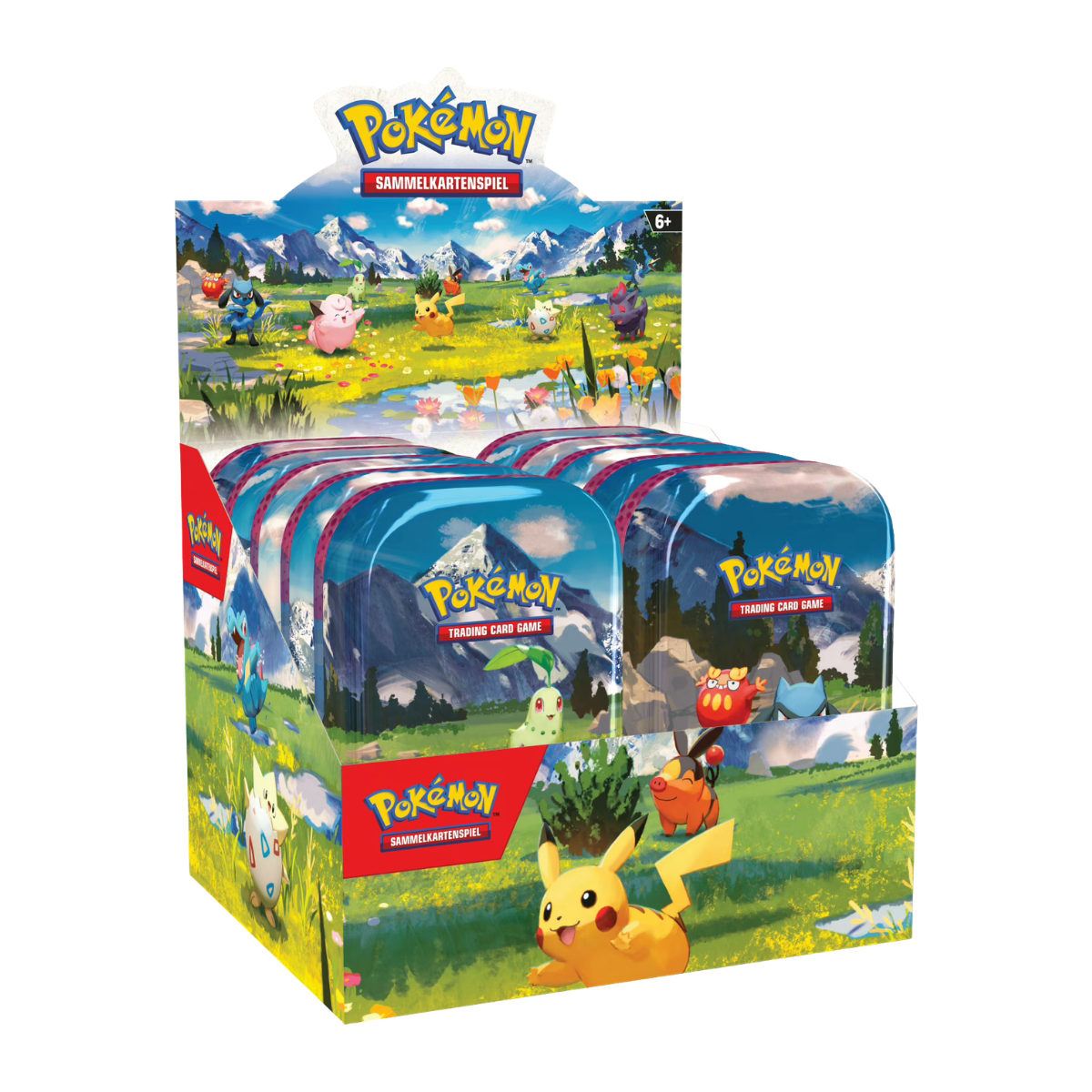 Pokémon – Mega-Entwicklung: Erhabene Helden – Mini-Tin ME02.5 (DE) zufällige Auswahl