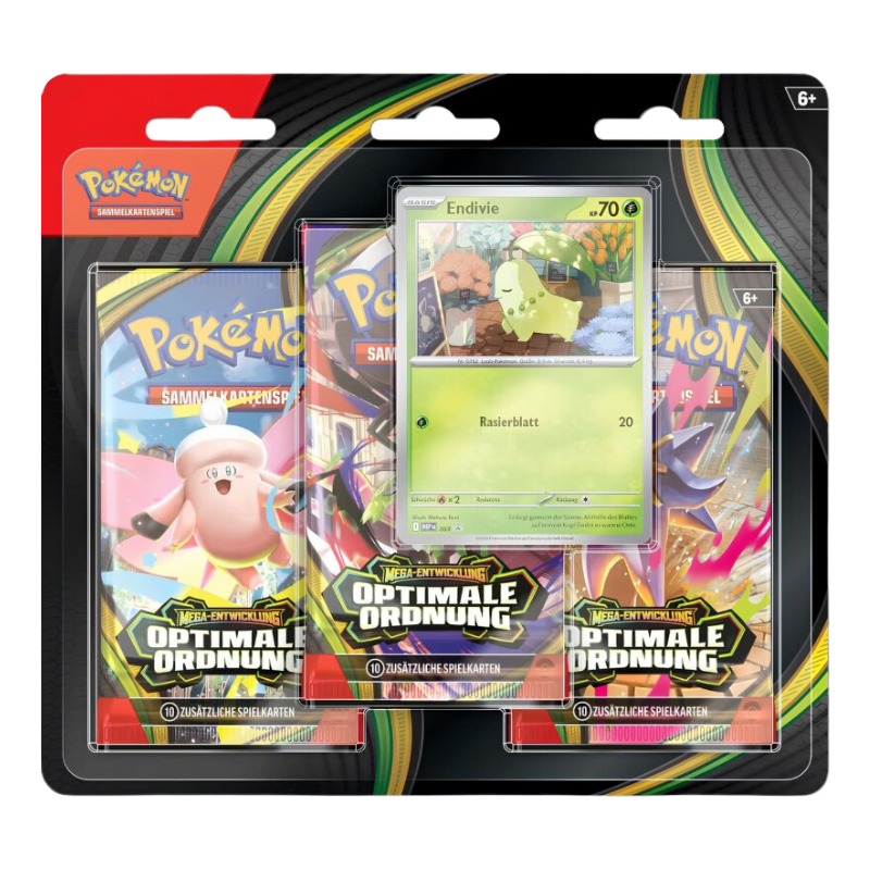 Pokémon – Mega-Entwicklung – Optimale Ordnung – 3-Pack Blister (DE)