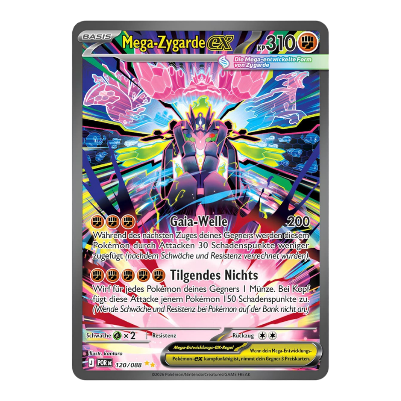 Pokémon – Mega-Entwicklung – Optimale Ordnung – Booster Box Display ME04 (DE)