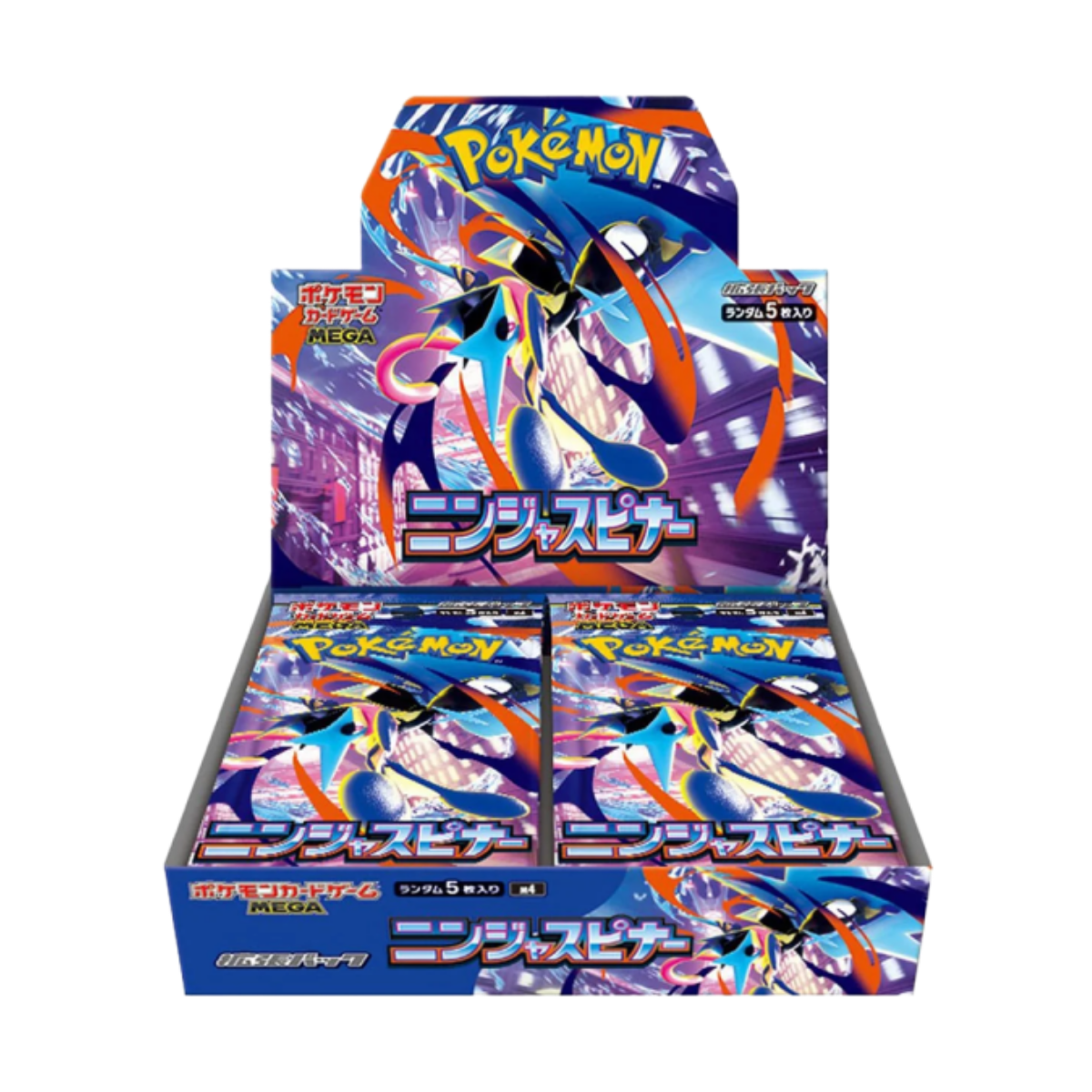 Pokémon – Ninja Spinner – M4 – Booster Box Display (JP)