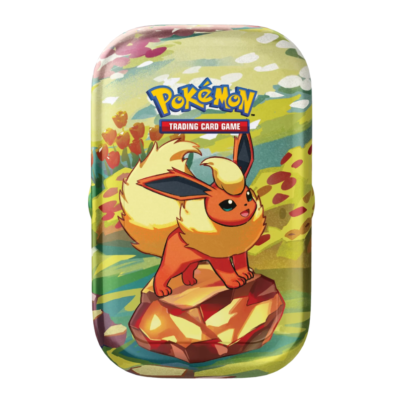 Pokémon – Prismatic Evolutions Mini Tin (zufällige Auswahl) (EN)
