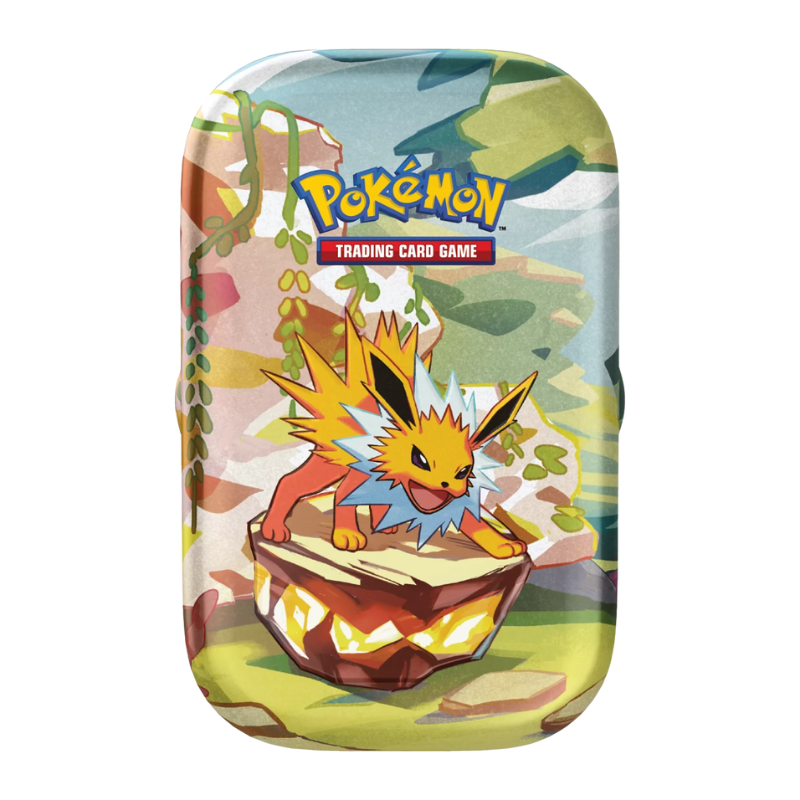 Pokémon – Prismatic Evolutions Mini Tin (zufällige Auswahl) (EN)
