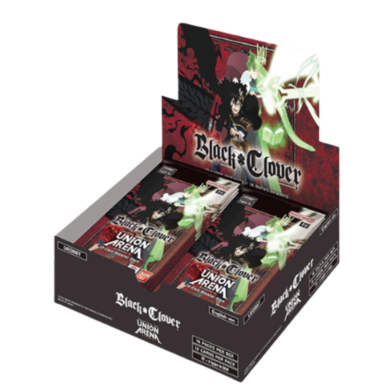 Union Arena – Black Clover – Booster Display (EN)
