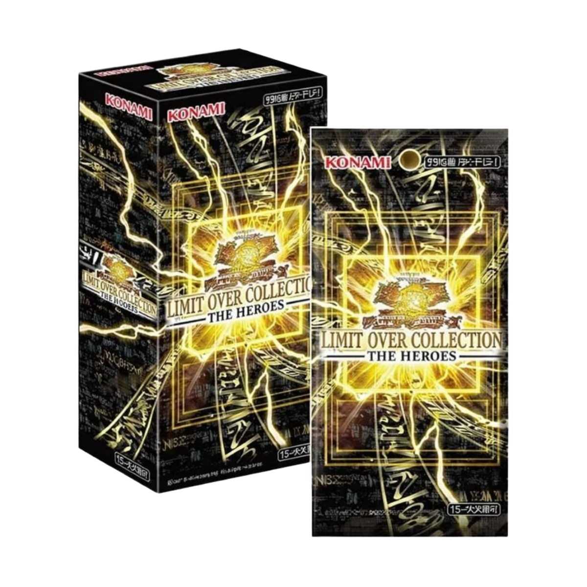 t*9様 遊戯王OCG LIMIT OVER COLLECTION 1BOX Yu-Gi-Oh! OCG – Limit Over Collection: The Heroes – Booster Box Displa