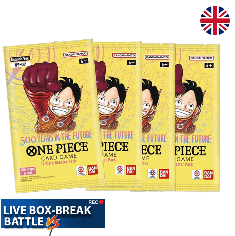 One Piece Card Game - 500 Years into the Future OP-07 Englisch - Booster Battle