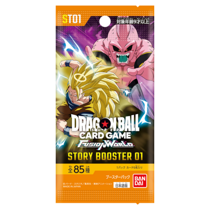 Dragon Ball Super Card Game – Fusion World – ST01 Story Booster Display 01 (JP)