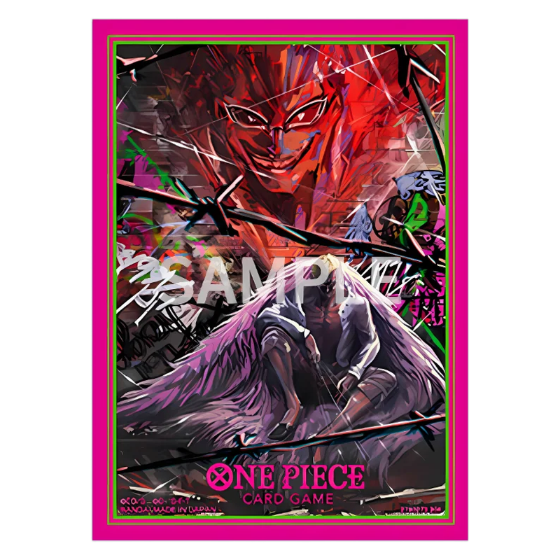 One Piece Card Sleeves Store Edition Vol. 4 mit Donquixote Doflamingo, 70 Kartenhüllen
