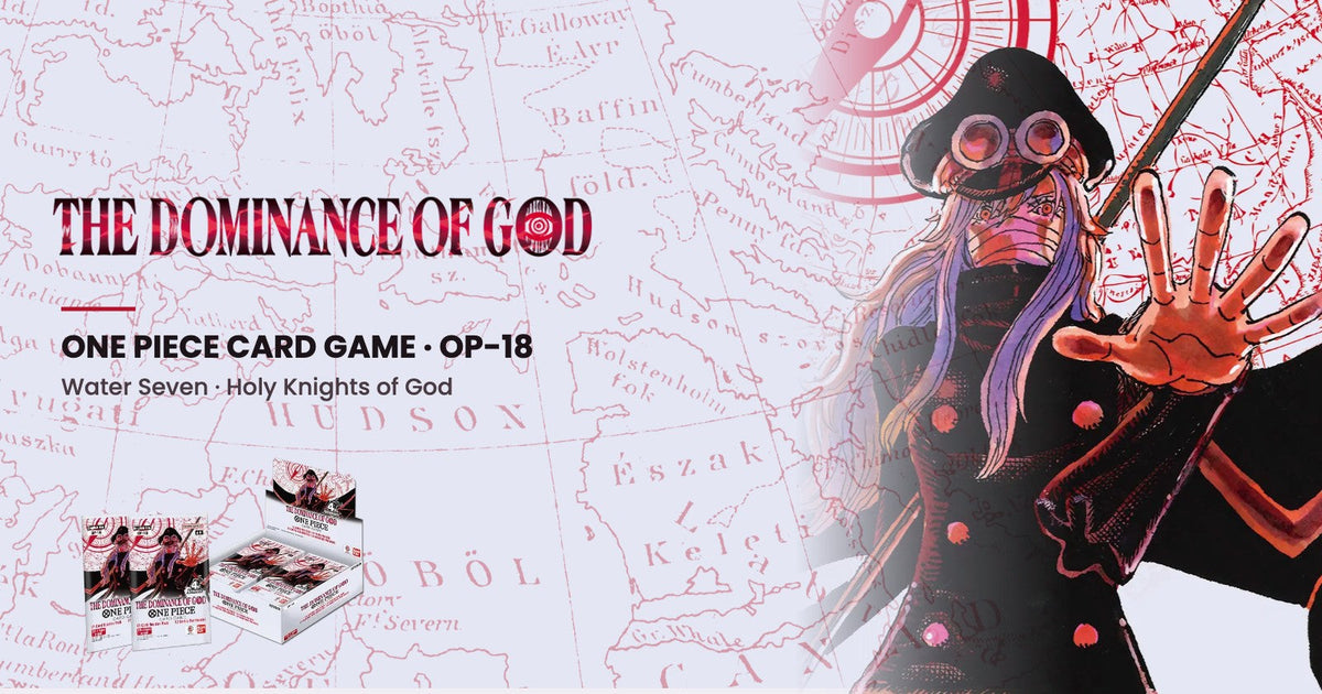 One Piece Card Game OP18 The Dominance of God – Saint Gunko, Key Visual
