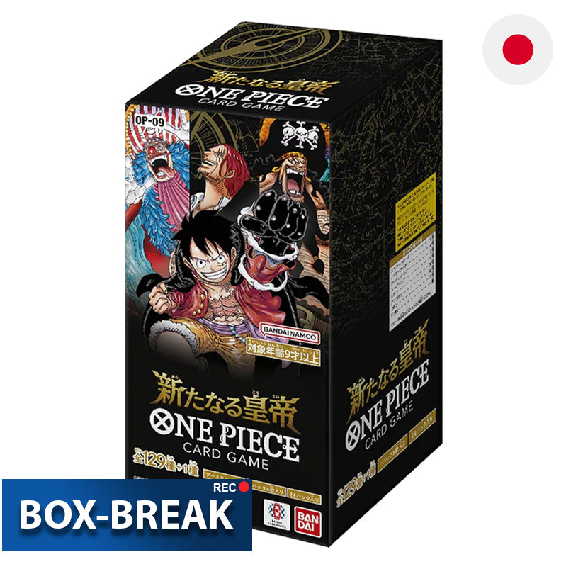 One Piece Card Game - The new four Emperors OP-09 Japanisch BOX-BREAK