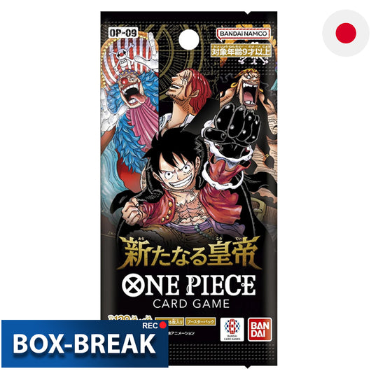 One Piece Card Game - The new four Emperors OP-09 Japanisch BOX-BREAK