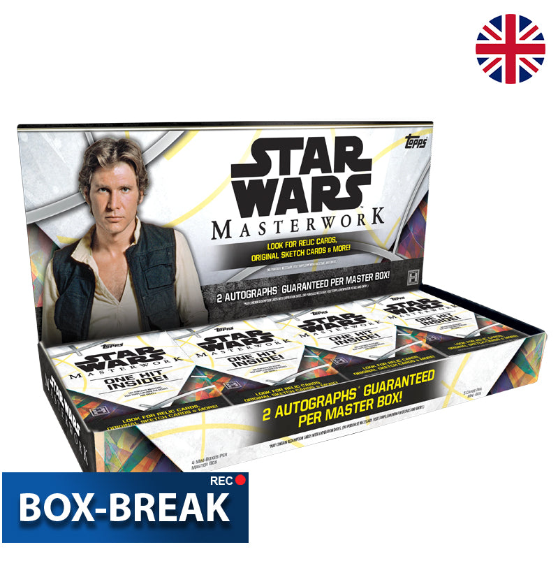Topps 2024 Star Wars Masterworks Hobby Box BOX-BREAK