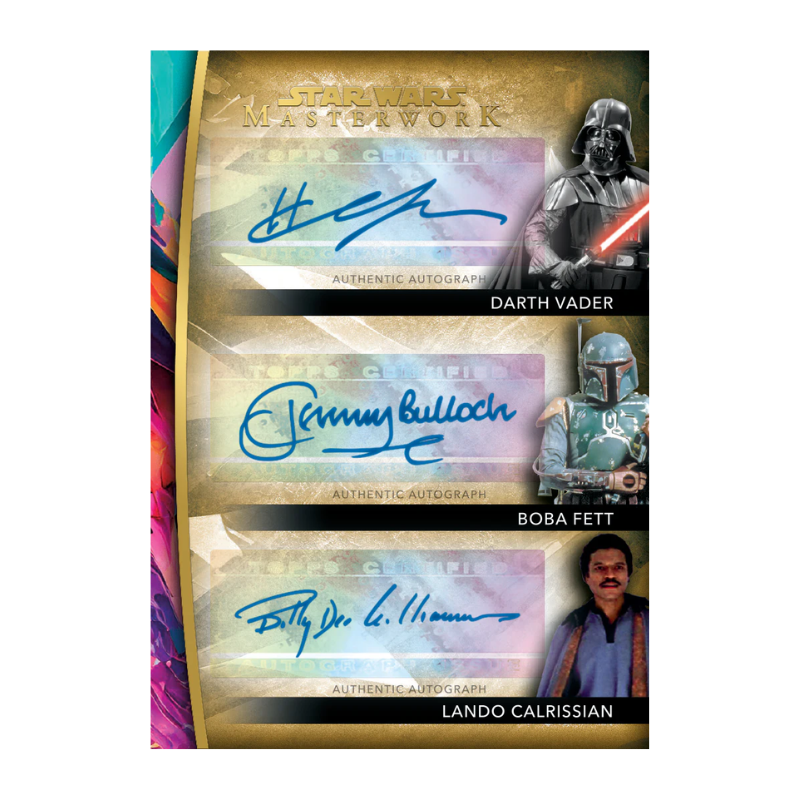 Topps 2024 Star Wars Masterworks Hobby Box BOX-BREAK