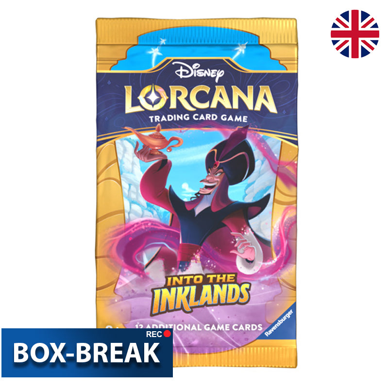 Disney Lorcana: Into the Inklands Englisch BOX-BREAK