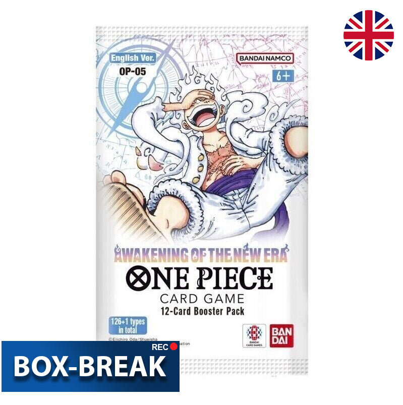 One Piece Card Game - Awakening of the New Era OP-05 Englisch BOX-BREAK