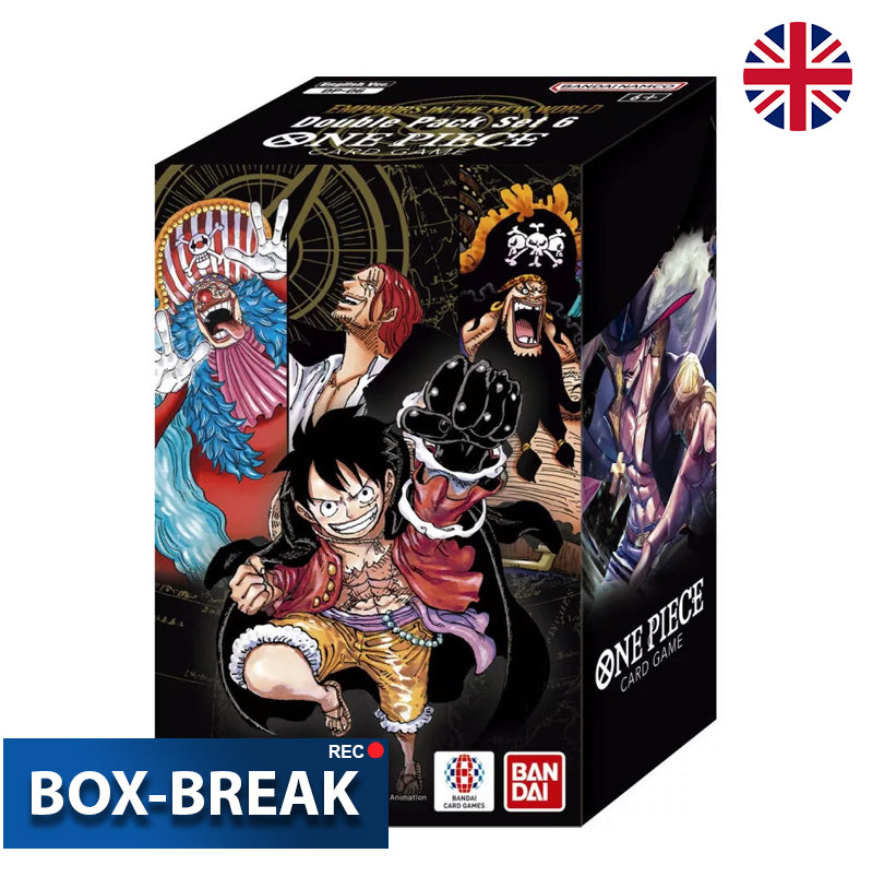 One Piece Card Game - The new Four Emperors Double Pack Vol. 6 Dp-06 Englisch