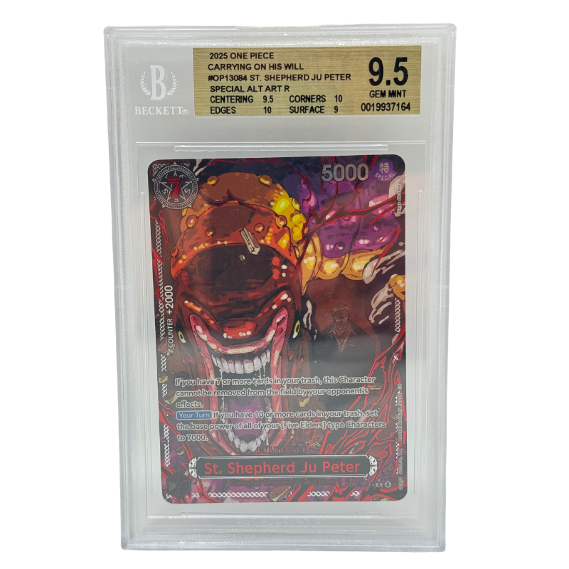 One Piece Card Game – Demon God Pack – Five Elders Special Alternate Art OP13 (EN) – BGS 9.5