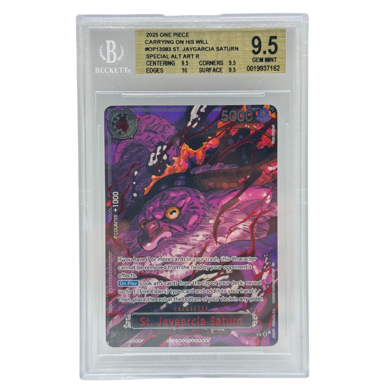 One Piece Card Game – Demon God Pack – Five Elders Special Alternate Art OP13 (EN) – BGS 9.5