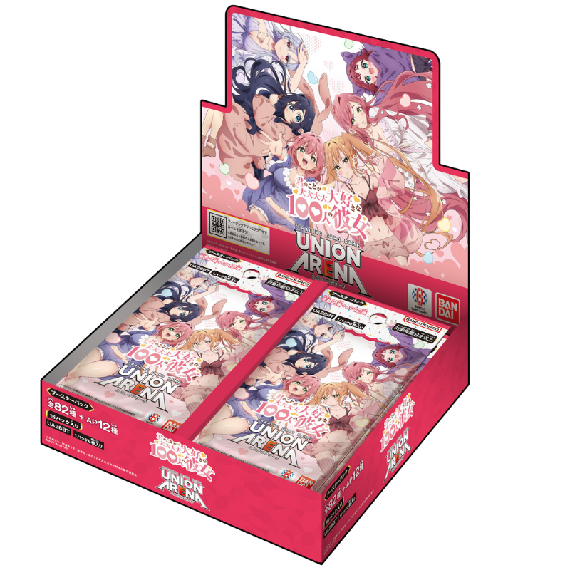 Union Arena - The 100 Girlfriends - UA26BT Booster Display Japanisch